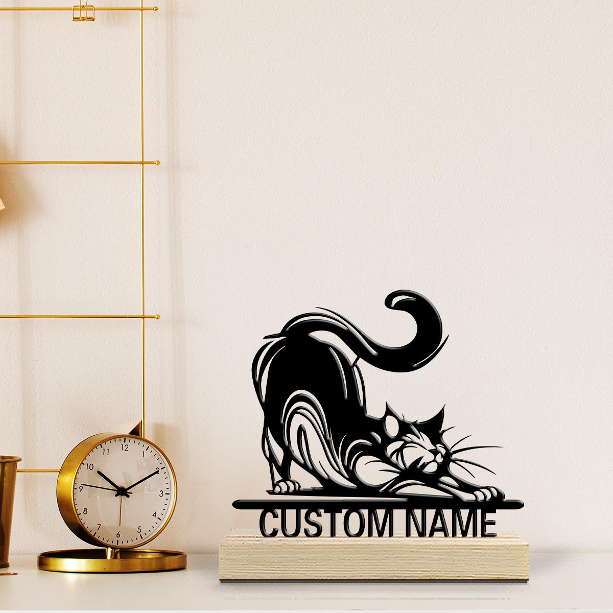 1pc Desktop Metal Ornaments Cu - Home Decor For Birthday 评论和价格
