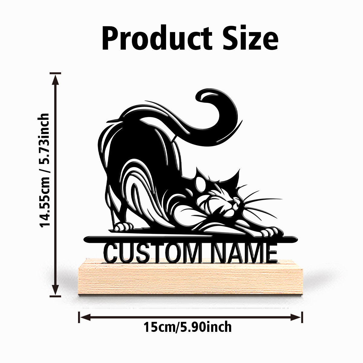 1pc Desktop Metal Ornaments Cu - Home Decor For Birthday 评论和价格