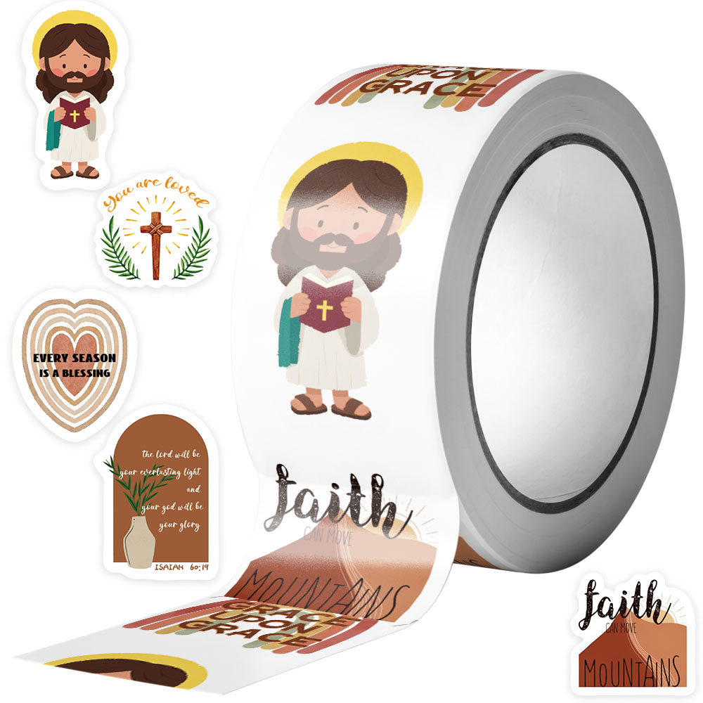 500pcs Jesus Bible Sticker For - Home Decor Jesus 评论和价格