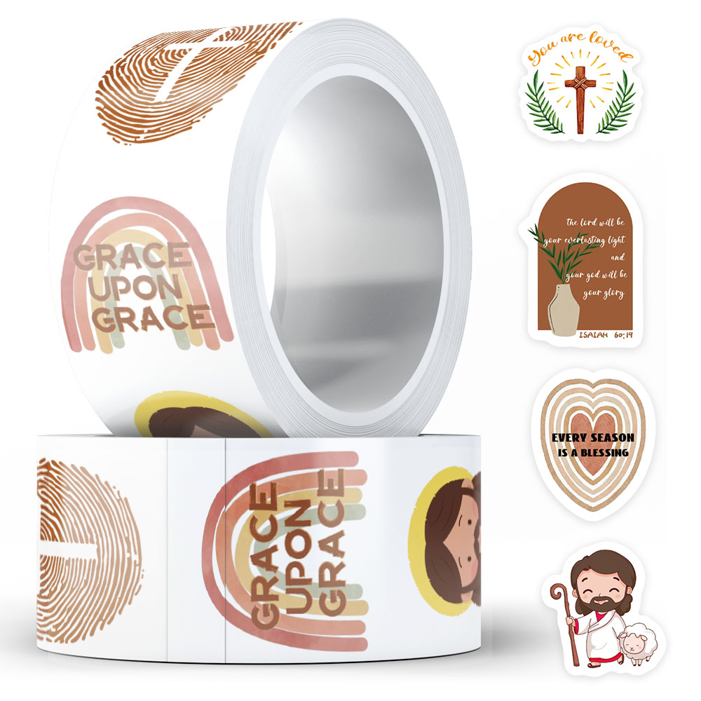 500pcs Jesus Bible Sticker For - Home Decor Jesus 评论和价格