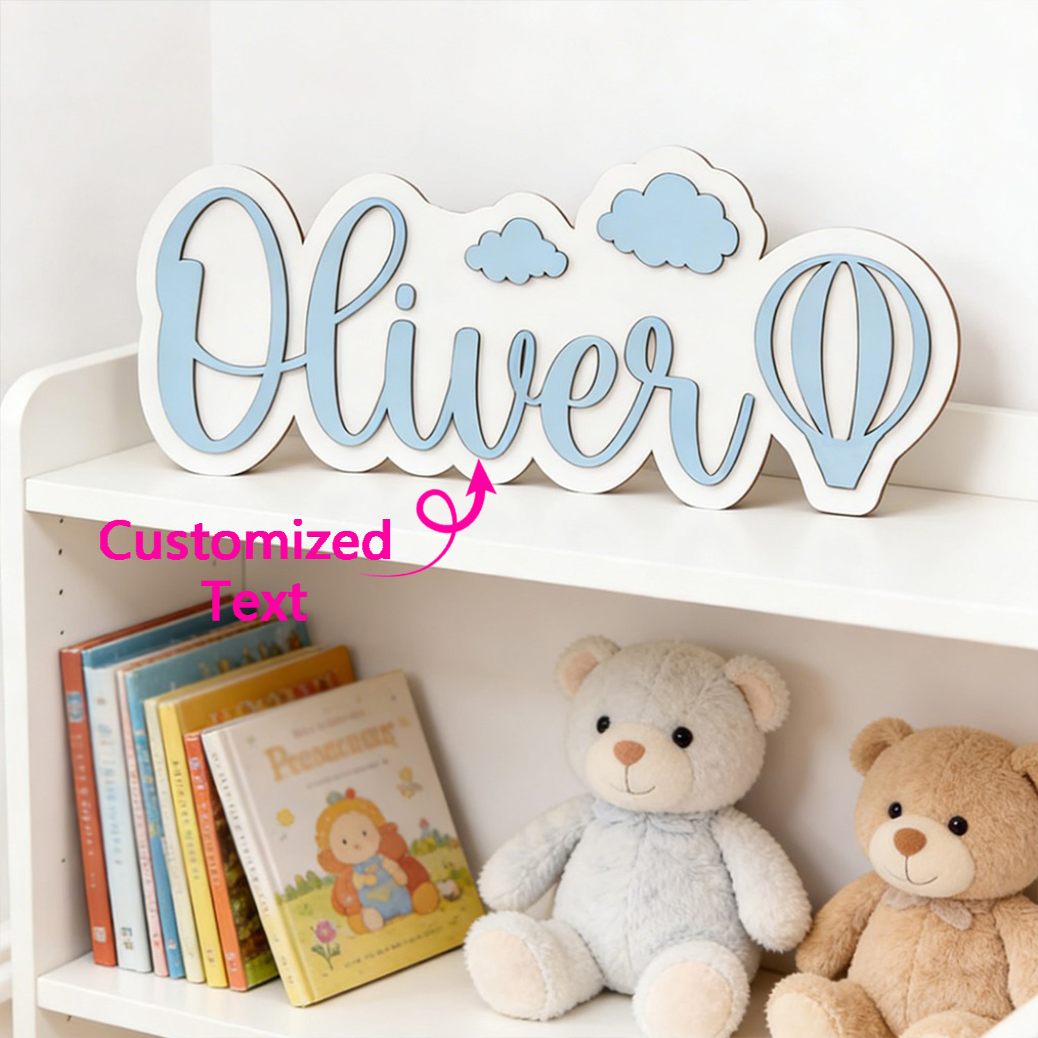 Personalized Hot Air Balloon & - Home Decor For Birthday 评论和价格