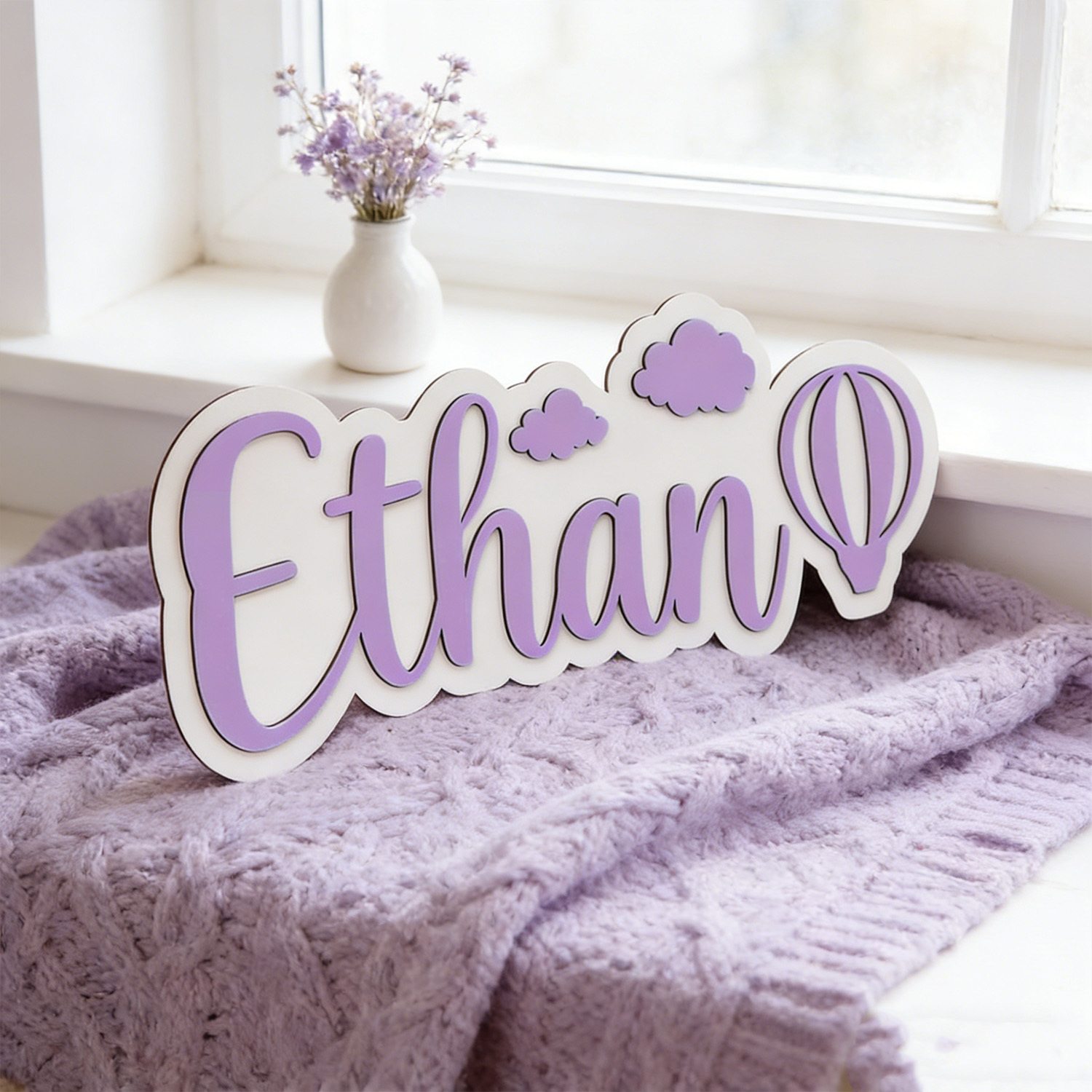 Personalized Hot Air Balloon & - Home Decor For Birthday 评论和价格