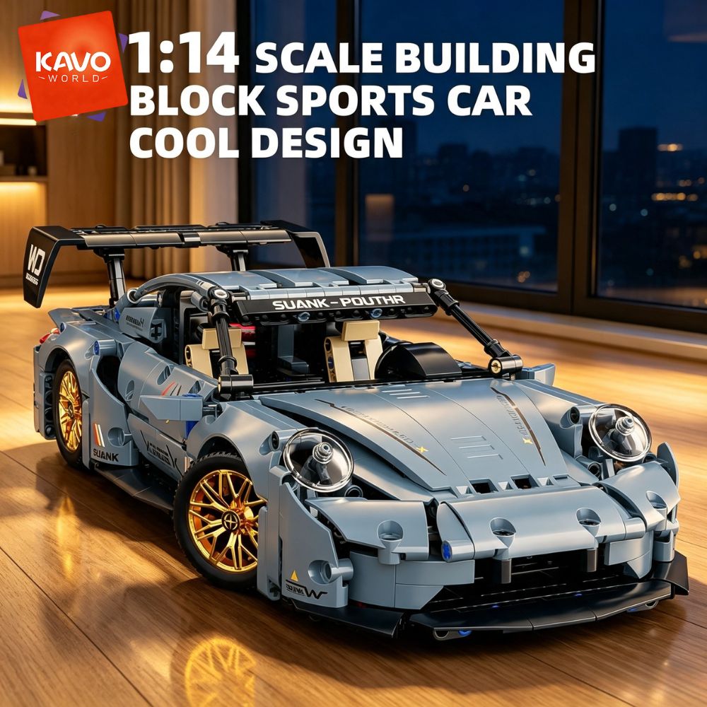 KAVOWORLD 973pcs Cool Toys Bui - Home Decor On Wheels 评论和价格
