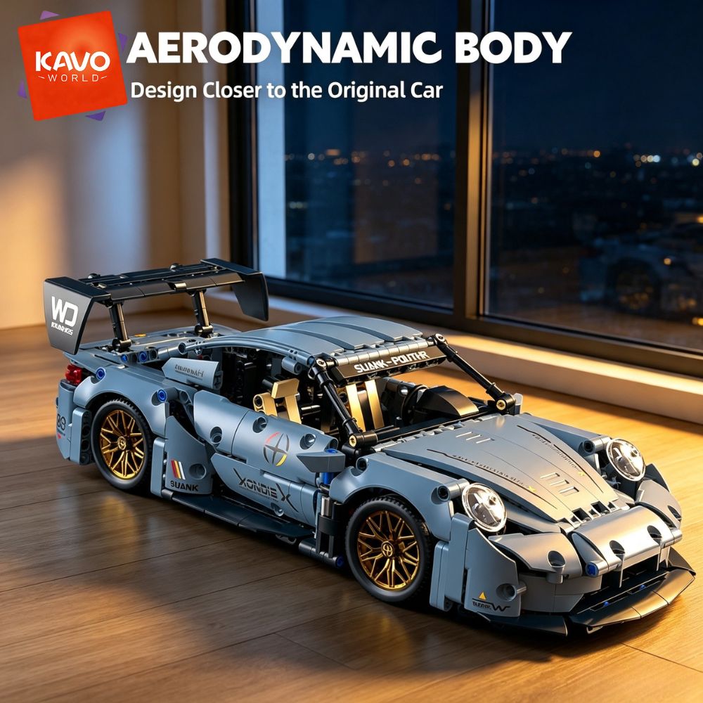 KAVOWORLD 973pcs Cool Toys Bui - Home Decor On Wheels 评论和价格