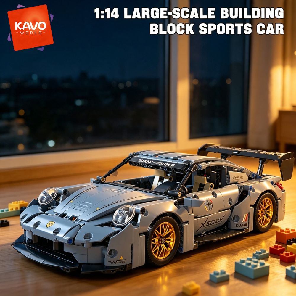 KAVOWORLD 973pcs Cool Toys Bui - Home Decor On Wheels 评论和价格