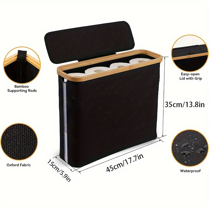 Bathroom Paper Roll Basket Wal - Woven Wall Basket 评论和价格