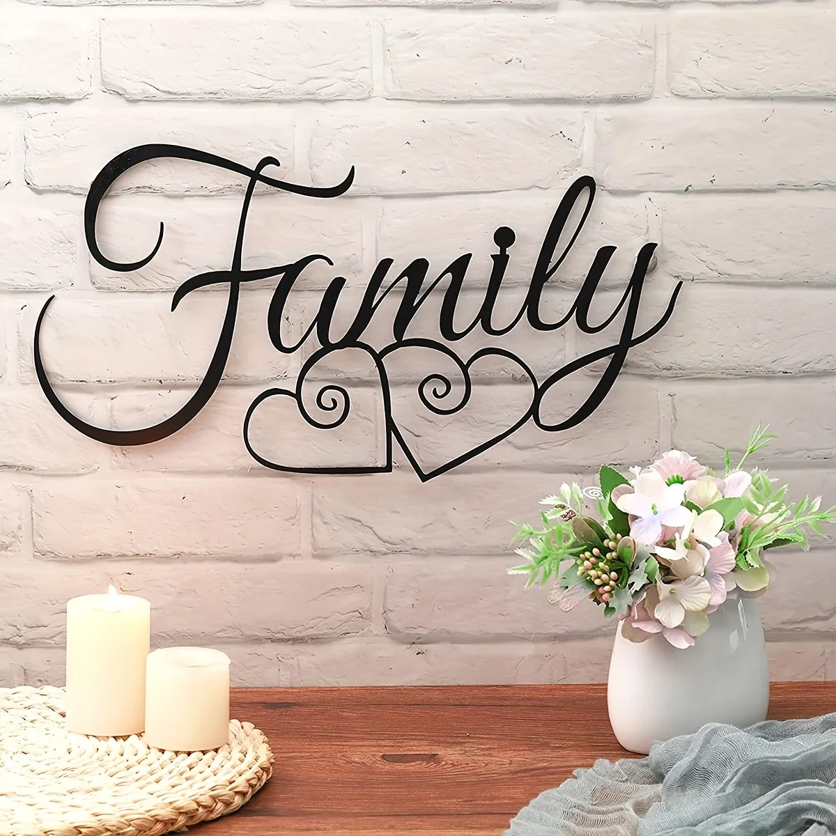 CIFBUY Family Wall Sign Metal  - Home Decor Trends 评论和价格