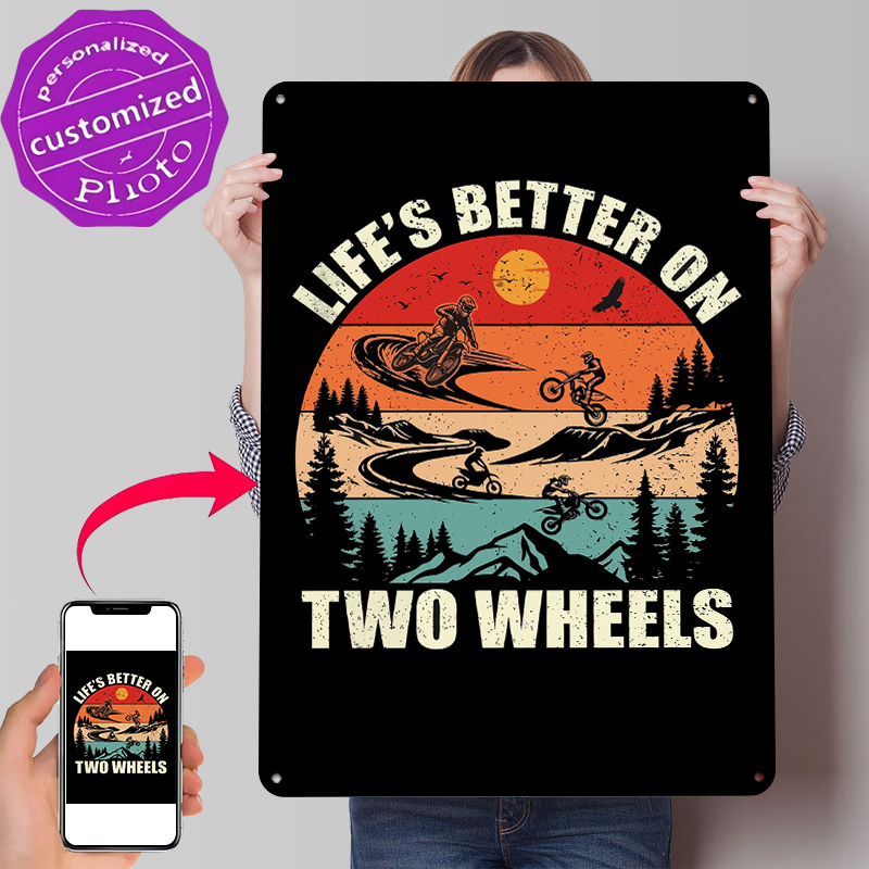 Life's Better on Two Wheels Ti - Home Decor On Wheels 评论和价格