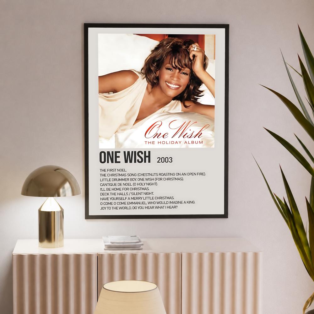 W-Whitney H-Houston A-Album Po - Home Decor Houston 评论和价格