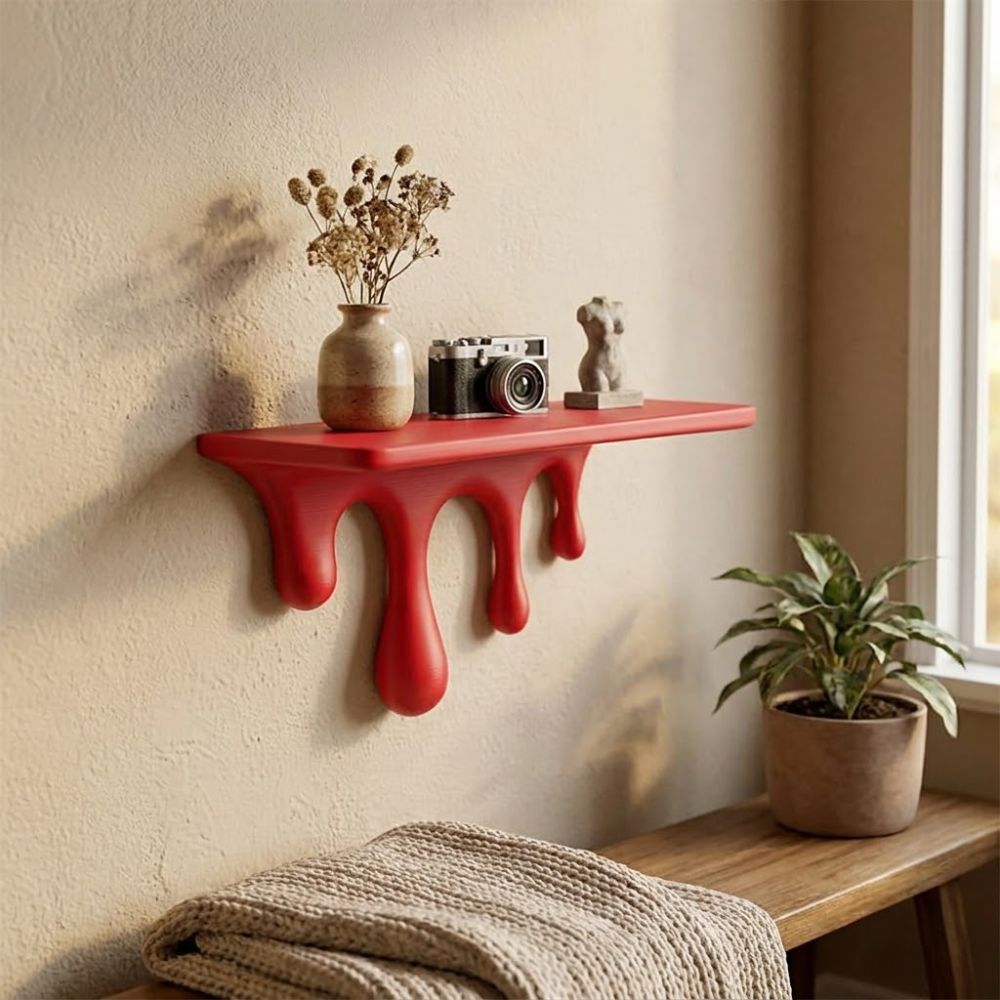 Classic 3D Printed Drip Floati - Floating Shelves 评论和价格