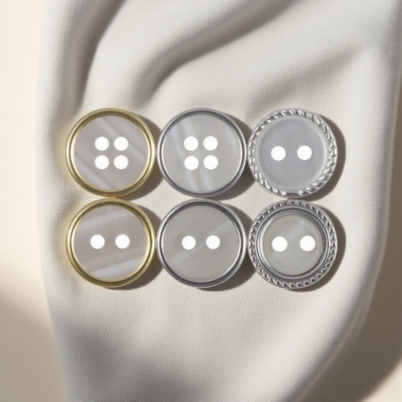 White Resin Shell Button,Artis - Home Decor Product 评论和价格