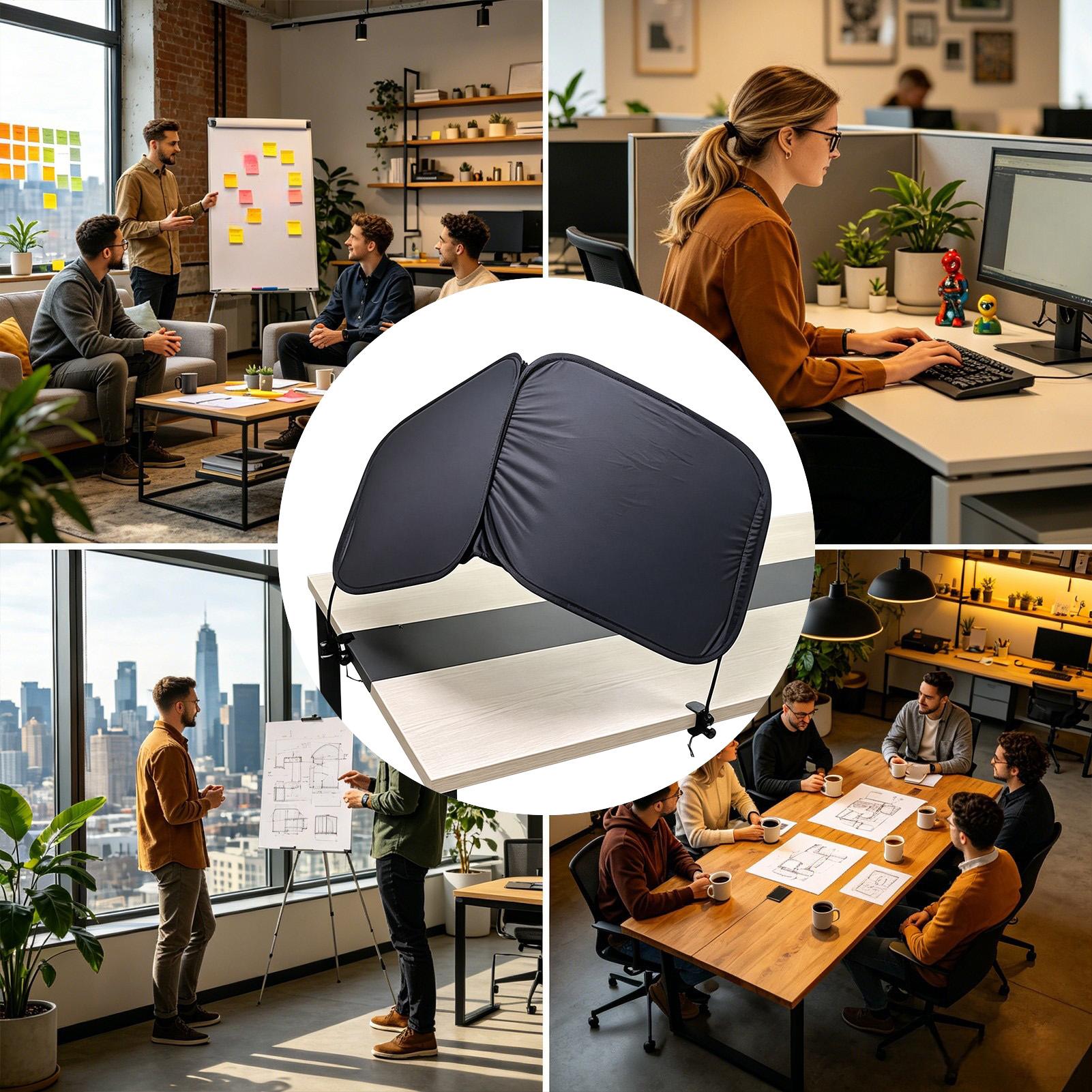 Office Desk Sun Blocker Deskto - Blackout Curtains 评论和价格