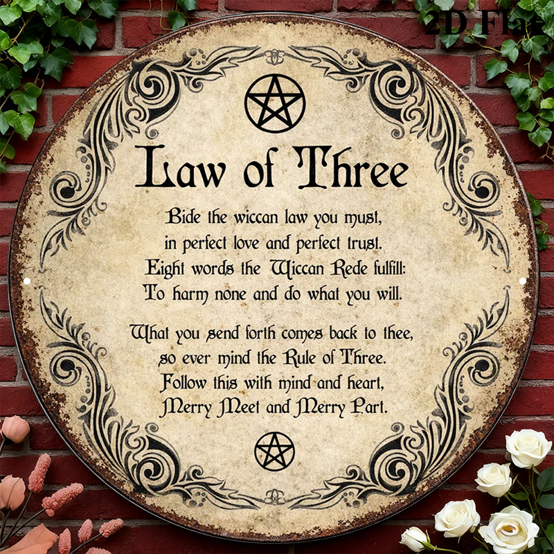 CIFBUY Vintage Wicca Triple Go - Home Decor In 评论和价格