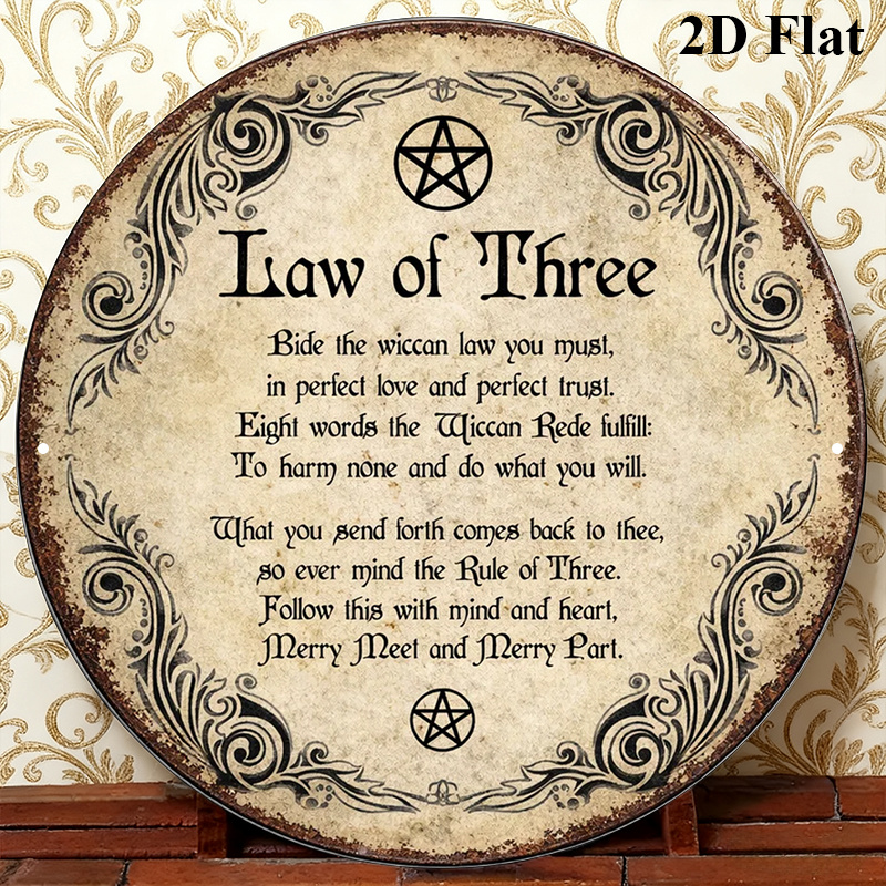 CIFBUY Vintage Wicca Triple Go - Home Decor In 评论和价格