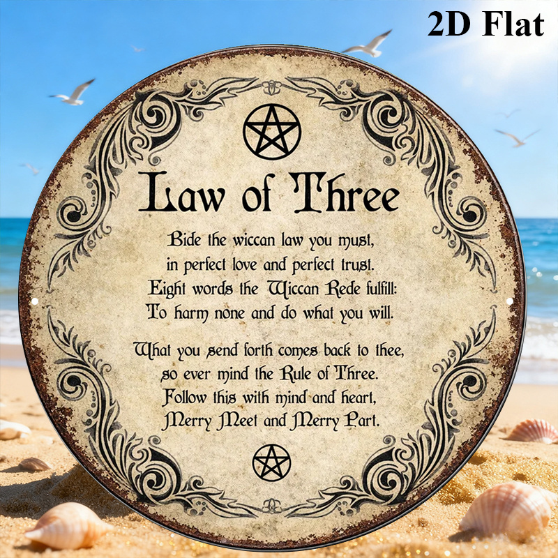 CIFBUY Vintage Wicca Triple Go - Home Decor In 评论和价格