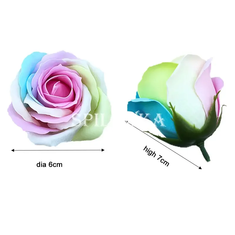 Spilewka 6X7cm Colorful Rose A - Home Decor For Birthday 评论和价格