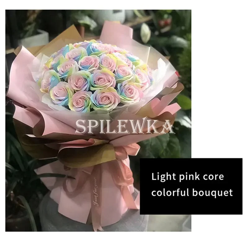 Spilewka 6X7cm Colorful Rose A - Home Decor For Birthday 评论和价格