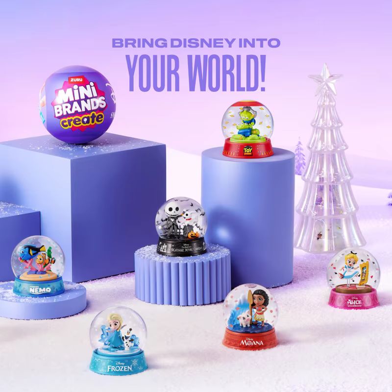 Genuine Zuru Disney Snow Globe - Home Decor Disney 评论和价格