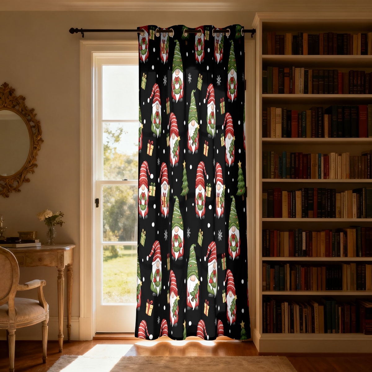 Christmas Dwarf Xmas Tree Gift - Home Decor Curtain 评论和价格